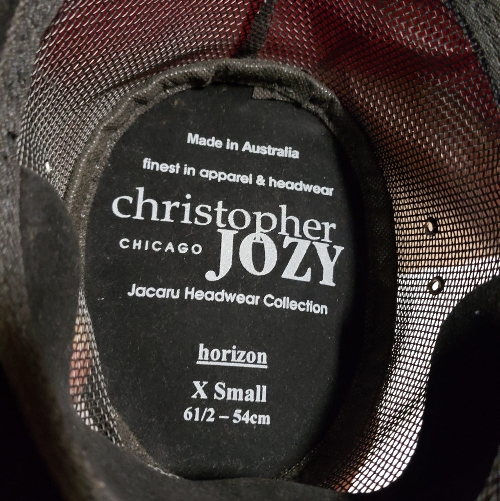 Christopher Jozy Jacaru Australian Hat Gem